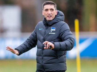 Soll Hertha BSC wieder in die Spur bringen: Dardai-Nachfolger Tayfun Korkut. Foto: Andreas Gora/dpa