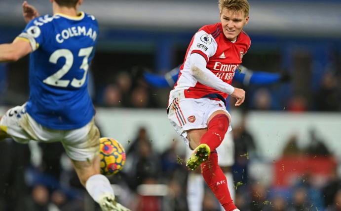 Brachte Arsenal zunächst in Führung: Martin Ödegaard