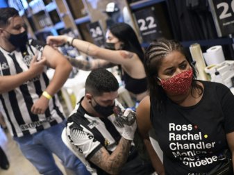 Fans von Atletico Mineiro bekommen ihre Meister-Tattoos Fans von Atletico Mineiro bekommen ihre Meister-Tattoos