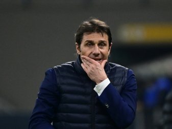 Antonio Conte zeigte sich besorgt Antonio Conte zeigte sich besorgt