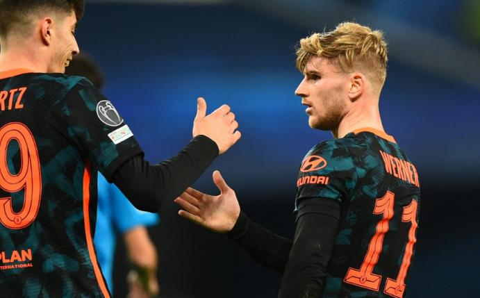 Werner (r.) traf beim Remis in St. Petersburg doppelt