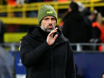 Marco Rose sieht keinen großen Nachteil für sein Team Marco Rose sieht keinen großen Nachteil für sein Team