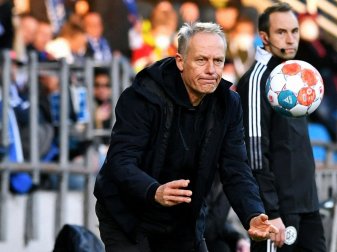 Christian Streich und Freiburg gewannen zuletzt 6:0 Christian Streich und Freiburg gewannen zuletzt 6:0