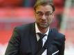 Juergen Klopp hat sich mit dem FC Liverpool für das Finale im Liga-Pokal qualifiziert. Foto: Peter Powell