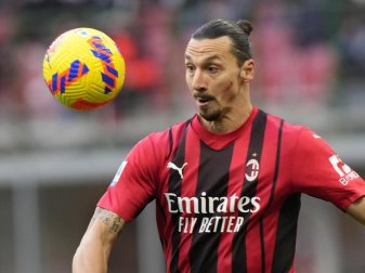Glich für den AC Mailand noch aus: Zlatan Ibrahimovic. Foto: Luca Bruno/AP/dpa/Archivbild