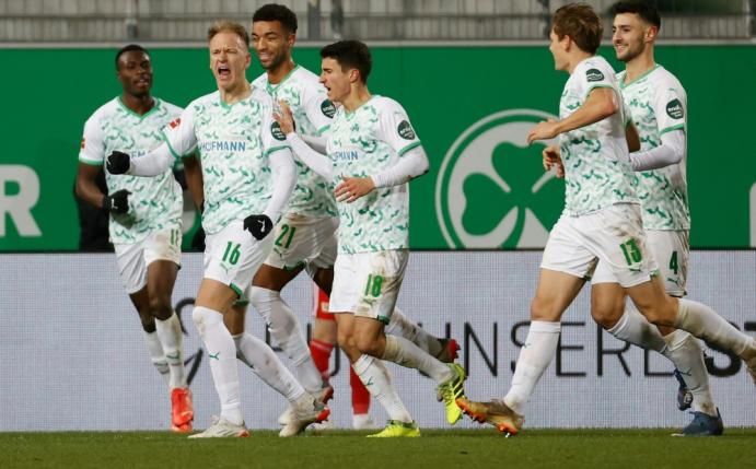 Fürth beendet seine Niederlagenserie