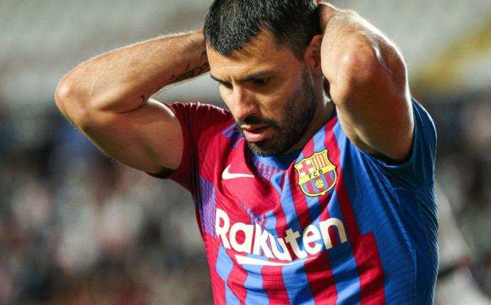 Sergio Agüero steht wohl vor dem Karriereende
