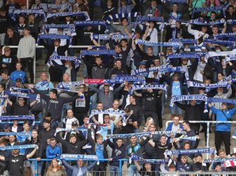 Bochum kann das Stadion mit 13.799 Zuschauern füllen