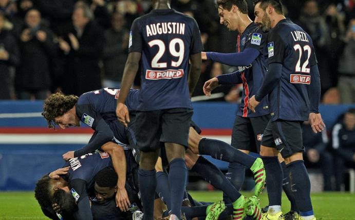 Paris St. Germain steht im Ligapokal-Endspiel (Quelle: SID)
