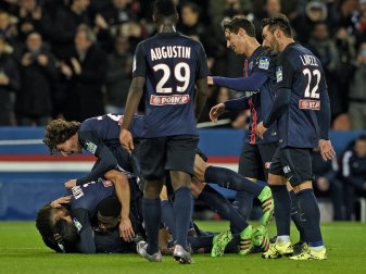 Paris St. Germain steht im Ligapokal-Endspiel (Quelle: SID) Paris St. Germain steht im Ligapokal-Endspiel (Quelle: SID)