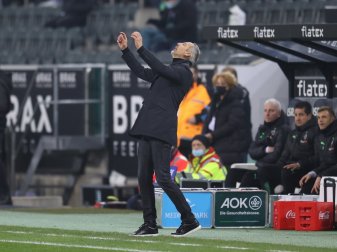 Vierte Niederlage in Serie für Hütter und Gladbach Vierte Niederlage in Serie für Hütter und Gladbach
