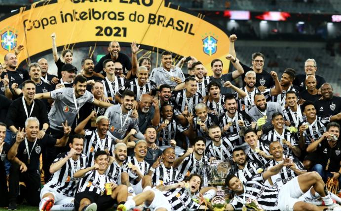 Atletico Mineiro feiert seinen zweiten Pokalsieg