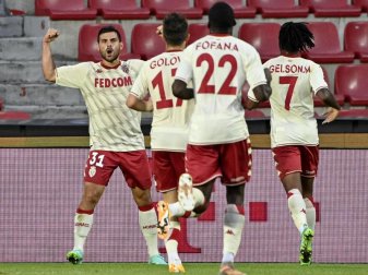 Kevin Volland (l) feiert einen Treffer für AS Monaco. Foto: imánek Vít/CTK/dpa Kevin Volland (l) feiert einen Treffer für AS Monaco. Foto: imánek Vít/CTK/dpa