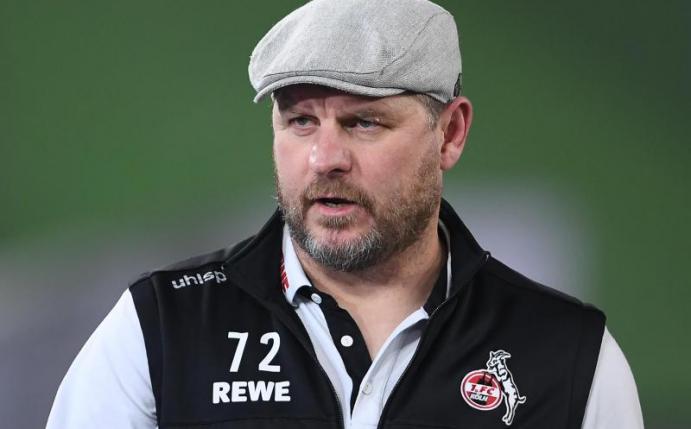 Der Cheftrainer des Fußball-Bundesligisten 1. FC Köln: Steffen Baumgart. Foto: Swen Pförtner/dpa