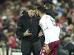 Im Team von Aston Villas Trainer Steven Gerrard (l) gibt es mehrere Corona-Fälle. Foto: Jon Super/AP/dpa