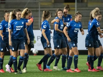 Hoffenheim steht zunächst auf Platz eins Hoffenheim steht zunächst auf Platz eins
