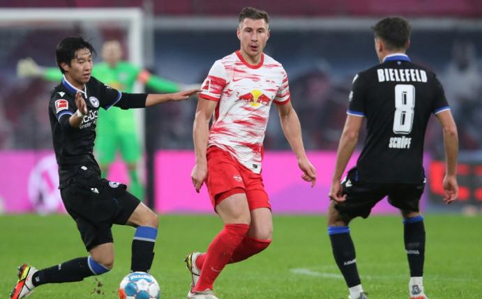 Bielefeld erkämpfte sich ein 2:0 gegen Leipzig