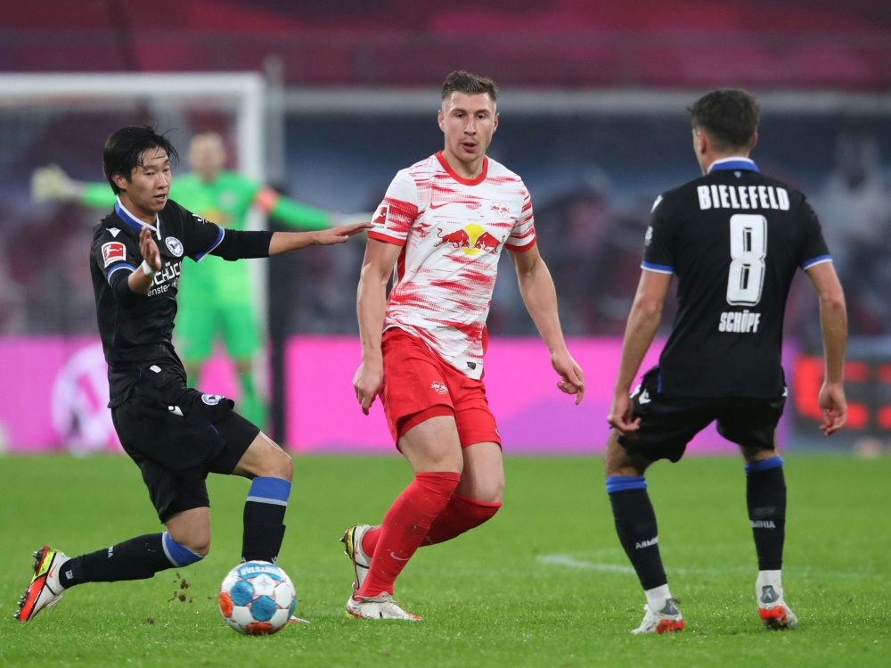 Bielefeld erkämpfte sich ein 2:0 gegen Leipzig