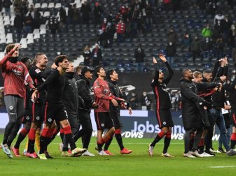 Eintracht Frankfurt kann zufrieden in die Winterpause gehen. Foto: Arne Dedert/dpa Eintracht Frankfurt kann zufrieden in die Winterpause gehen. Foto: Arne Dedert/dpa