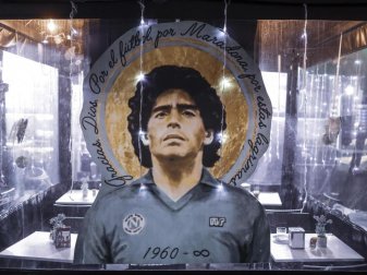 Diego Armando Maradona war am 25. November vergangenen Jahres im Alter von 60 Jahren gestorben. Foto: Alessandro Garofalo/LaPresse/AP/dpa Diego Armando Maradona war am 25. November vergangenen Jahres im Alter von 60 Jahren gestorben. Foto: Alessandro Garofalo/LaPresse/AP/dpa