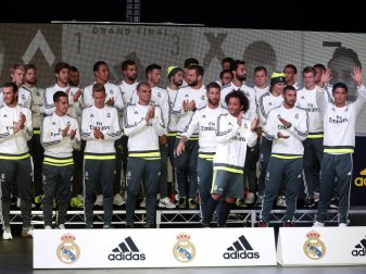 Real Madrid verlängert wohl mit Ausrüster adidas (Quelle: PIXATHLON/SID) Real Madrid verlängert wohl mit Ausrüster adidas (Quelle: PIXATHLON/SID)