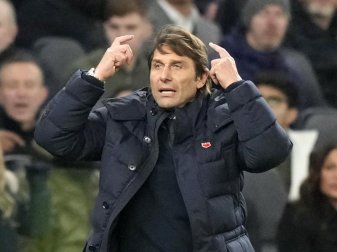 Der Trainer des Premier-League-Clubs Tottenham Hotspurs: Antonio Conte. Foto: Frank Augstein/AP/dpa Der Trainer des Premier-League-Clubs Tottenham Hotspurs: Antonio Conte. Foto: Frank Augstein/AP/dpa
