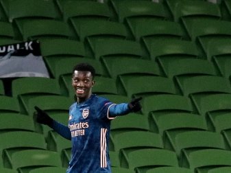 Nketiah schnürt gegen Sunderland einen Hattrick Nketiah schnürt gegen Sunderland einen Hattrick