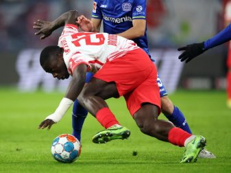 Konnte sich bei RB Leipzig nicht richtig durchsetzen: Brian Brobbey. Foto: Jan Woitas/dpa Konnte sich bei RB Leipzig nicht richtig durchsetzen: Brian Brobbey. Foto: Jan Woitas/dpa