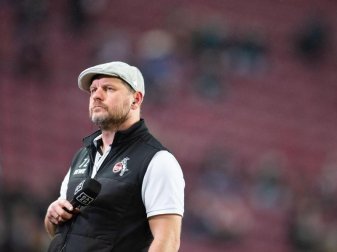 Bricht eine Lanze für Bayern-Profi Kimmich: Köln-Coach Steffen Baumgart. Foto: Marius Becker/dpa Bricht eine Lanze für Bayern-Profi Kimmich: Köln-Coach Steffen Baumgart. Foto: Marius Becker/dpa