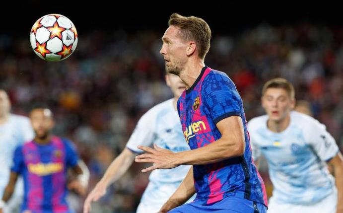 Soll den FC Barcelona verlassen: Luuk de Jong . Foto: David Ramirez/DAX via ZUMA Press Wire/dpa
