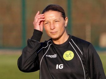 Will wieder ein Männer-Team trainieren: Inka Grings. Foto: Roland Weihrauch/dpa Will wieder ein Männer-Team trainieren: Inka Grings. Foto: Roland Weihrauch/dpa