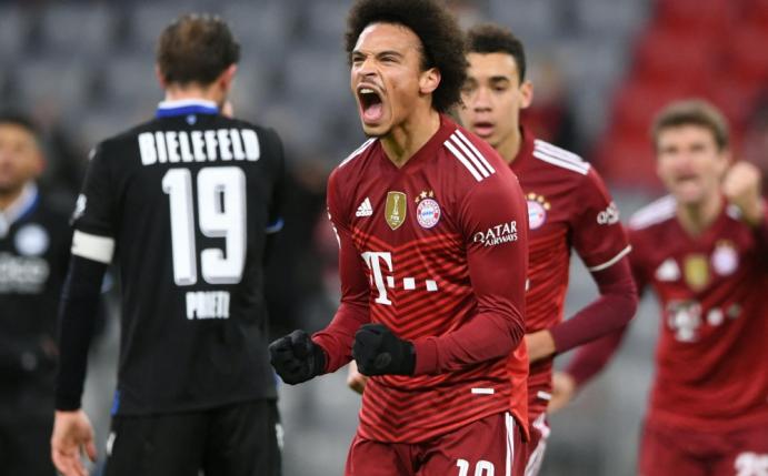 Leroy Sane ist bei den Bayern angekommen