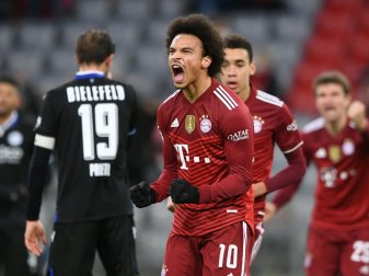 Leroy Sane ist bei den Bayern angekommen Leroy Sane ist bei den Bayern angekommen