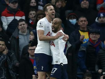 Harry Kane erzielte Tottenhams 1:0 gegen Crystal Palace Harry Kane erzielte Tottenhams 1:0 gegen Crystal Palace