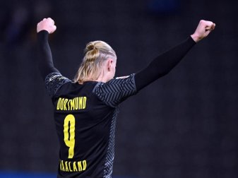 Noch steht Erling Haaland bei Borussia Dortmund unter Vertrag. Foto: Soeren Stache/dpa-Zentralbild/dpa Noch steht Erling Haaland bei Borussia Dortmund unter Vertrag. Foto: Soeren Stache/dpa-Zentralbild/dpa