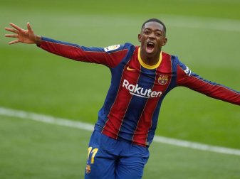 Noch steht Ousmane Dembélé beim FC Barcelona unter Vertrag. Foto: Angel Fernandez/AP/dpa Noch steht Ousmane Dembélé beim FC Barcelona unter Vertrag. Foto: Angel Fernandez/AP/dpa