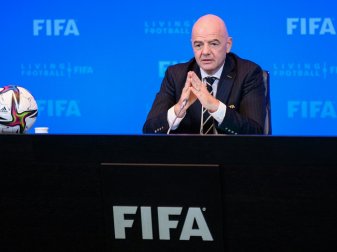 Gianni Infantino blickt voller Vorfreude ins neue Jahr Gianni Infantino blickt voller Vorfreude ins neue Jahr