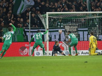 Werder rettet einen späten Punkt gegen die Hertha(FIRO/SID) Werder rettet einen späten Punkt gegen die Hertha(FIRO/SID)