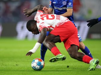 Brian Brobbey geht auf Leihbasis zurück nach Amsterdam. Foto: Jan Woitas/dpa Brian Brobbey geht auf Leihbasis zurück nach Amsterdam. Foto: Jan Woitas/dpa