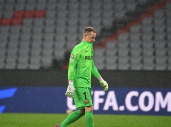 Barcelonas Torwart Marc-André ter Stegen hat für seine starke Leistung im Spiel gegen den RCD Mallorca viel Lob erhalten. Foto: Sven Hoppe/dpa Barcelonas Torwart Marc-André ter Stegen hat für seine starke Leistung im Spiel gegen den RCD Mallorca viel Lob erhalten. Foto: Sven Hoppe/dpa