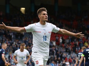 Der tschechische Fußball-Nationalspieler Patrik Schick Der tschechische Fußball-Nationalspieler Patrik Schick