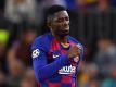 Brachte den FC Barcelona im Pokal zurück ins Spiel: Ousmane Dembelé. Foto: Marius Becker/dpa