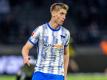 Soll vor dem Wechsel zum AC Florenz stehen: Krzysztof Piatek von Hertha BSC. Foto: Andreas Gora/dpa