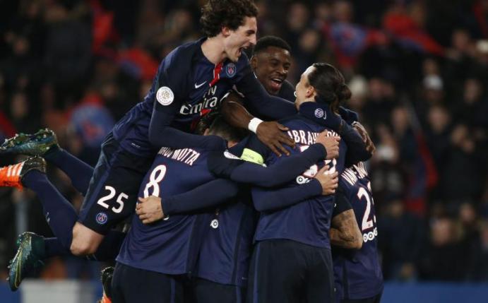 Paris Saint Germain ist in der Liga weiter ungeschlagen. Foto: Ian Langsdon(Ian Langsdon)