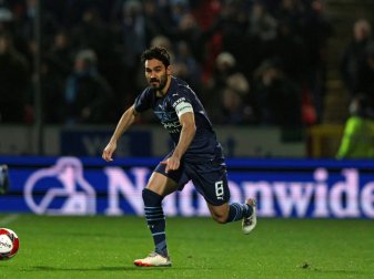 FA-Cup: Ilkay Gündogan trifft für Manchester City FA-Cup: Ilkay Gündogan trifft für Manchester City