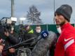 Rekordneuzugang Ricardo Pepi sitzt gegen die TSG 1899 Hoffenheim zunächst auf der Bank. Foto: Stefan Puchner/dpa