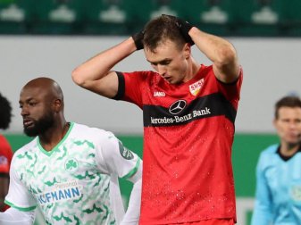 Sasa Kalajdzic (M) ist beim VfB Stuttgart zurück. Foto: Daniel Karmann/dpa Sasa Kalajdzic (M) ist beim VfB Stuttgart zurück. Foto: Daniel Karmann/dpa