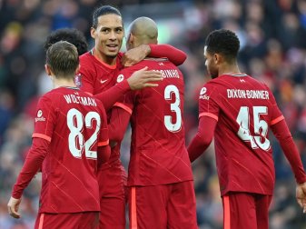 Der FC Liverpool erreicht die vierte Runde des FA Cups Der FC Liverpool erreicht die vierte Runde des FA Cups