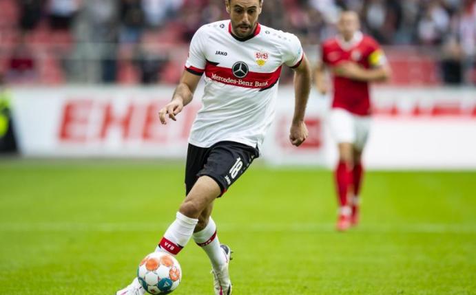 Der zypriotische Verein Apollon Limassol ist an einer Verpflichtung von Stuttgarts Hamadi Al Ghaddioui interessiert. Foto: Tom Weller/dpa