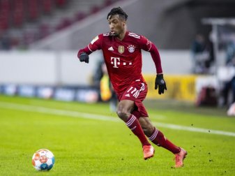 Kingsley Coman steht beim FC Bayern vor einer Vertragsverlängerung. Foto: Tom Weller/dpa Kingsley Coman steht beim FC Bayern vor einer Vertragsverlängerung. Foto: Tom Weller/dpa